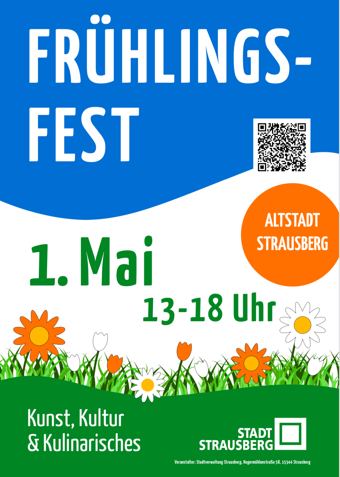Frühlingsfest in der Altstadt von Strausberg – wir sind dabei!