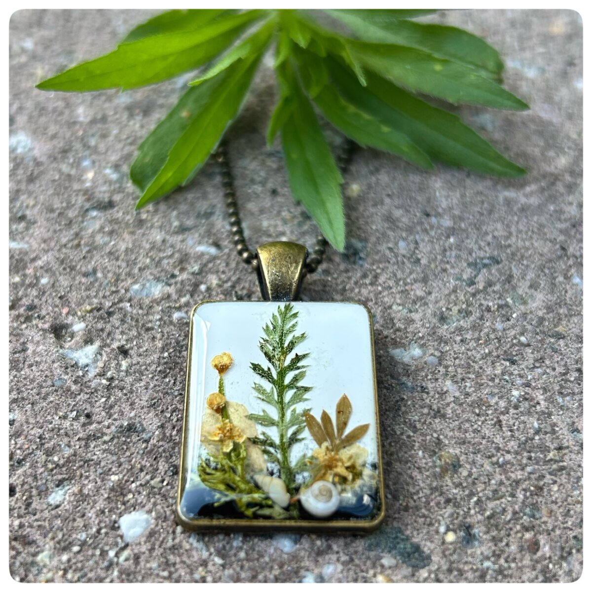 Halskette mit allerlei aus der Natur4